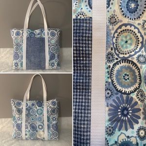 Large tote bag - “medallions”